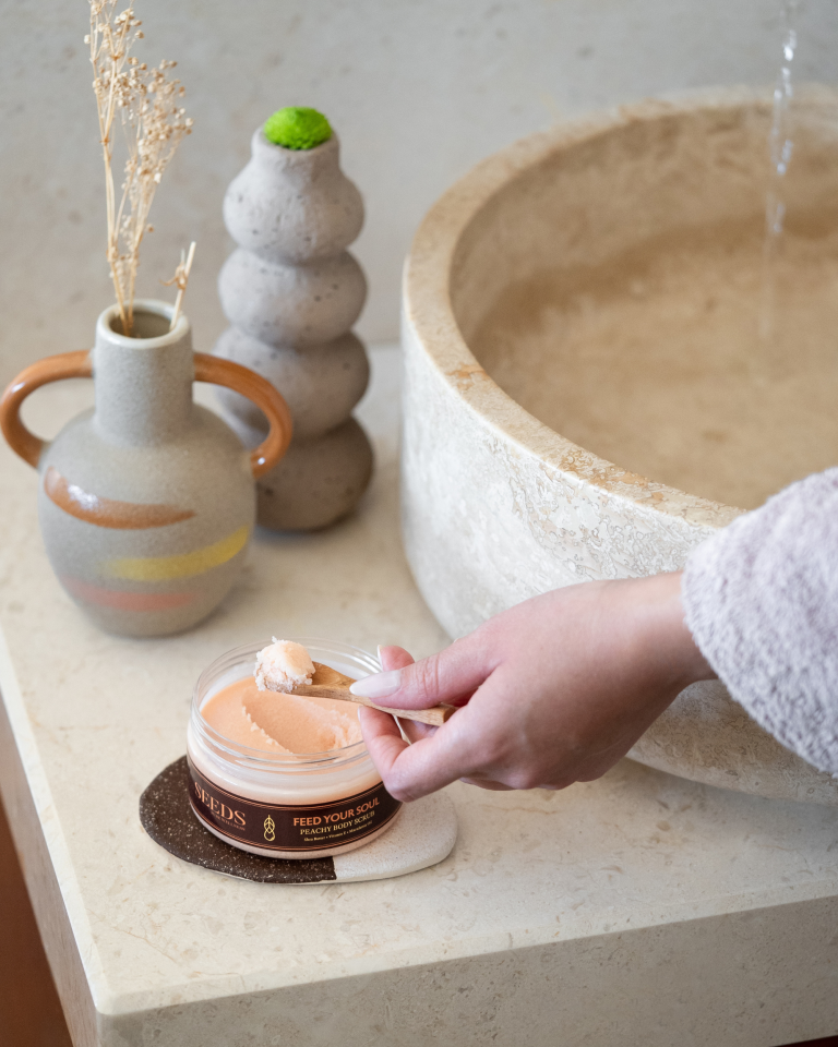 VÜCUT PEELİNGİ - ŞEFTALİ